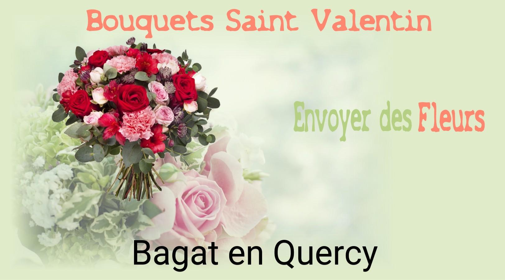 Roses de Saint-Valentin livrées à Bagat-en-Quercy